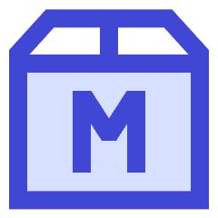 Shipment Package Medium Icon from Sharp Duo Set