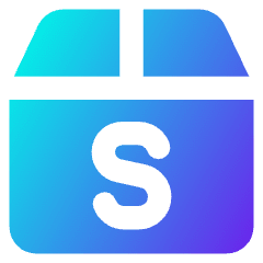 Shipment Package Small Icon from Core Gradient Set