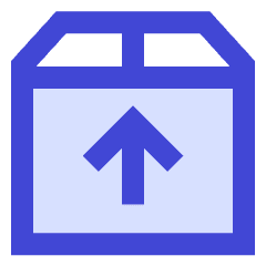Shipment Pickup Icon from Sharp Duo Set