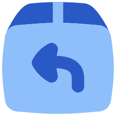 Shipment Previous Icon from Flex Flat Set