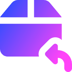 Shipment Previous Icon from Core Gradient Set