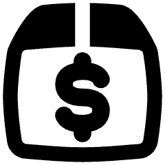 Shipment Price Icon from Flex Remix Set