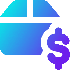 Shipment Price Icon from Core Gradient Set