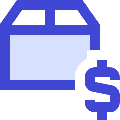 Shipment Price Icon from Sharp Duo Set