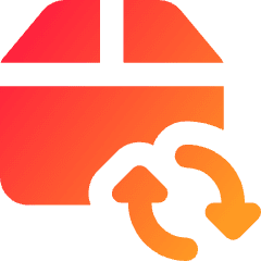 Shipment Refresh Icon from Core Gradient Set