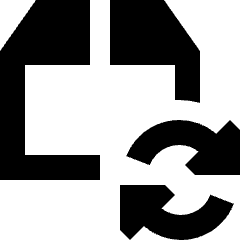 Shipment Refresh Icon from Sharp Remix Set
