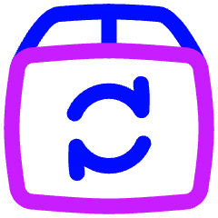 Shipment Refresh Icon from Flex Neon Set