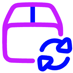 Shipment Refresh Icon from Plump Neon Set