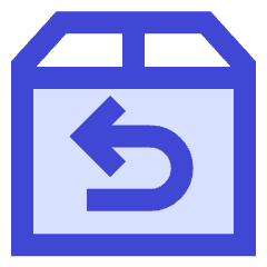 Shipment Return Icon from Sharp Duo Set