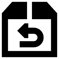 Shipment Return Icon from Sharp Remix Set