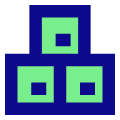 Shipment Stack Icon from Sharp Pop Set