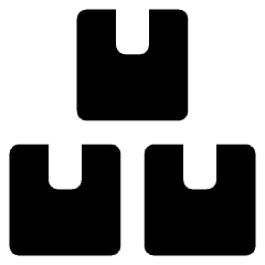 Shipment Stack Icon from Core Solid Set