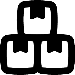 Shipment Stack Icon from Flex Remix Set