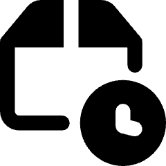Shipment Time Icon from Core Remix Set