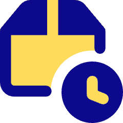 Shipment Time Icon from Core Pop Set