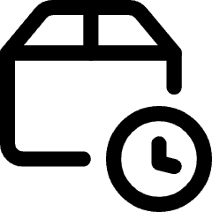 Shipment Time Icon from Core Line Set