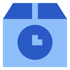 Shipment Time Icon from Sharp Flat Set