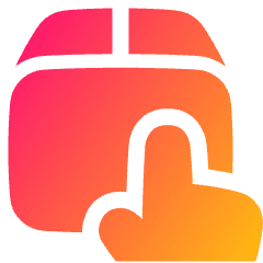 Shipment Touch Icon from Plump Gradient Set