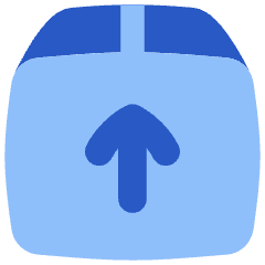 Shipment Upload Icon from Flex Flat Set