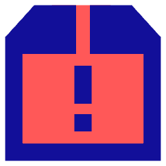 Shipment Warning Icon from Sharp Pop Set