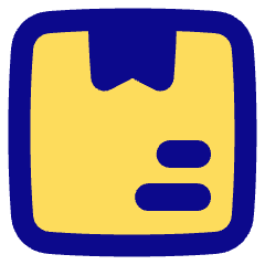 Shipping Box 1 Icon from Plump Pop Set