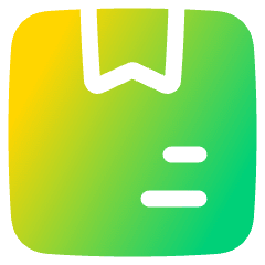 Shipping Box 1 Icon from Plump Gradient Set