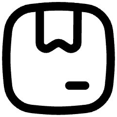 Shipping Box 1 Icon from Flex Line Set