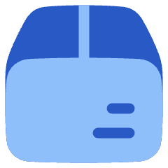 Shipping Box 2 Icon from Plump Flat Set