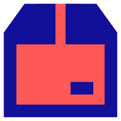 Shipping Box 2 Icon from Sharp Pop Set