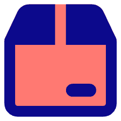 Shipping Box 2 Icon from Core Pop Set