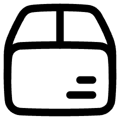 Shipping Box 2 Icon from Plump Line Set