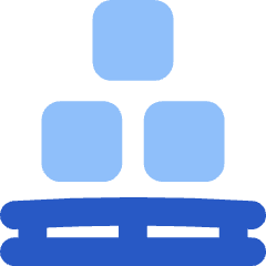 Stacked Packages Icon from Flex Flat Set