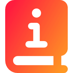 User Manual Icon from Core Gradient Set