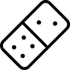 Board Game Deuce Icon from Ultimate Light Set