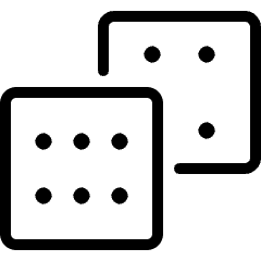 Board Game Dice 2 Icon from Ultimate Light Set