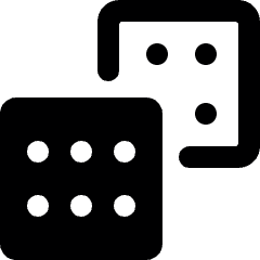 Board Game Dice 2 Icon from Ultimate Bold Set