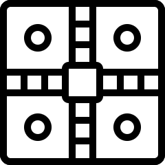 Board Game Ludo 1 Icon from Ultimate Light Set