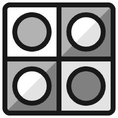 Board Game Ludo Icon from Ultimate Colors Set