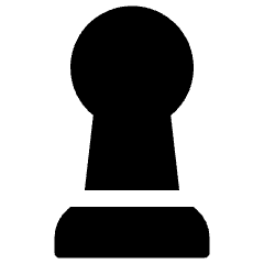 Chess Pawn 2 Icon from Ultimate Bold Set