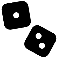 Dice Icon from Ultimate Bold Set