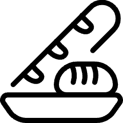 Bread Baguette Icon from Ultimate Light Set