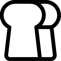 Bread Loaf Icon from Ultimate Regular Set