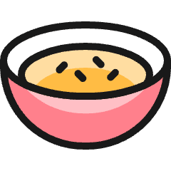 Breakfast Cereal Bowl Icon from Ultimate Colors Set