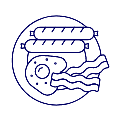 Breakfast Illustration from UX Line Set