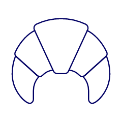 Croissant Illustration from UX Line Set
