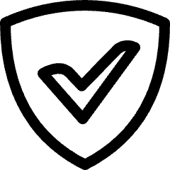 AdGuard Logo Icon from Ultimate Regular Set