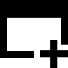 Browser Add Icon from Sharp Remix Set