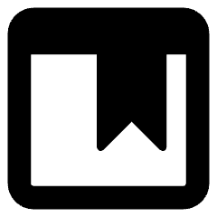 Browser Bookmark Icon from Core Solid Set