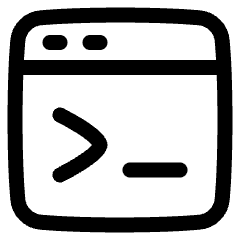 Browser Code 1 Icon from Plump Line Set