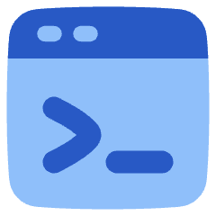 Browser Code 1 Icon from Plump Flat Set